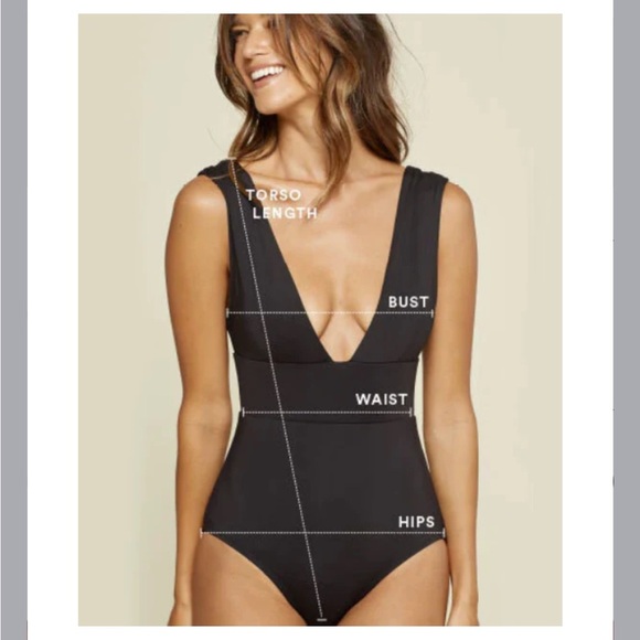 Andie The Amalfi One Piece Swimsuit White Size L NWT- minimalist - Picture 8 of 9